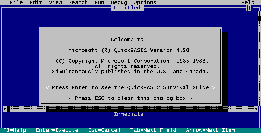 QuickBasic_Opening_Screen